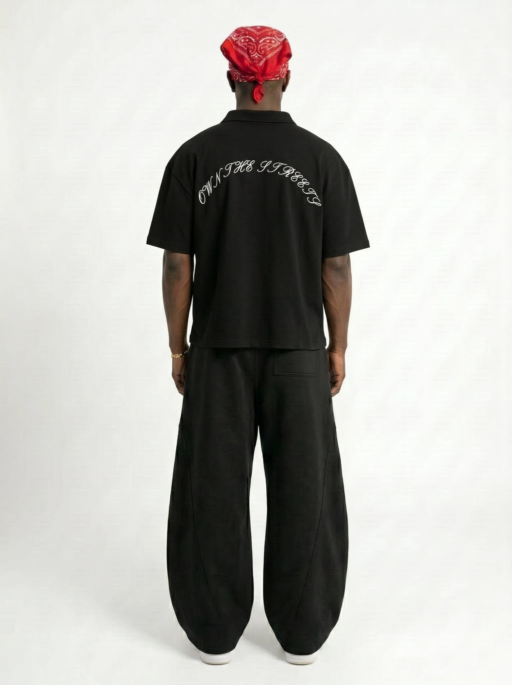 Black Boxy Polo