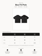 Black Boxy Polo
