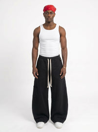 Black Baggy Sweats