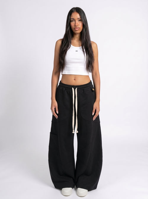 Black Baggy Sweats