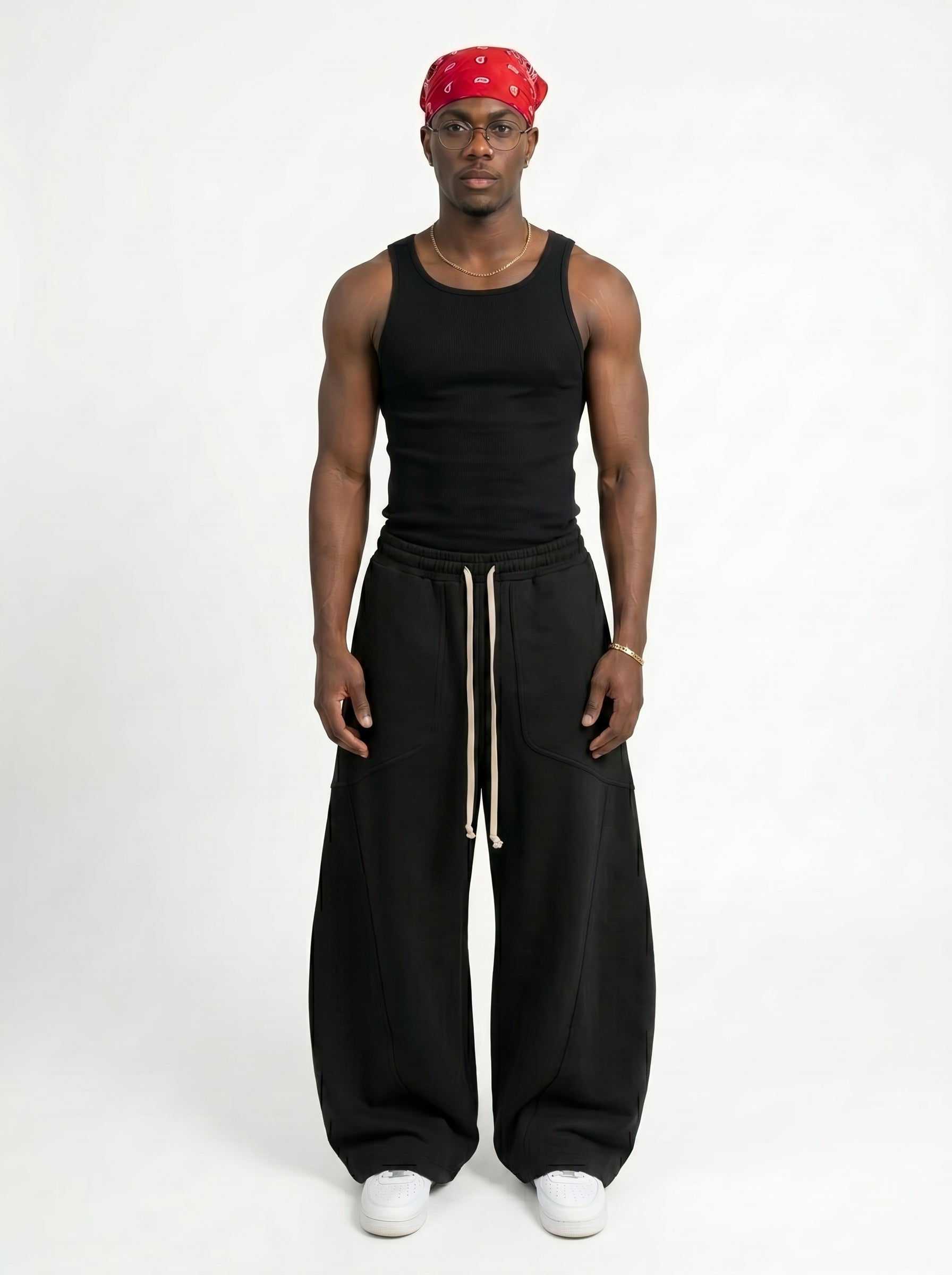 Black Baggy sweats