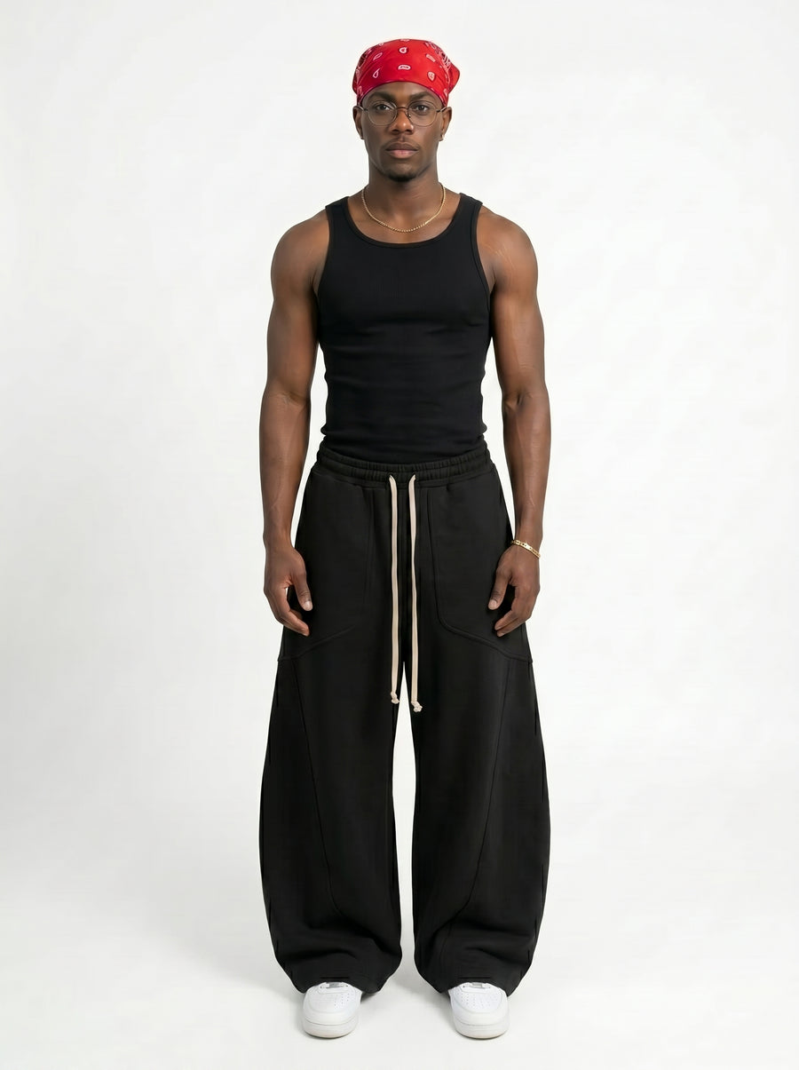 Black Baggy sweats