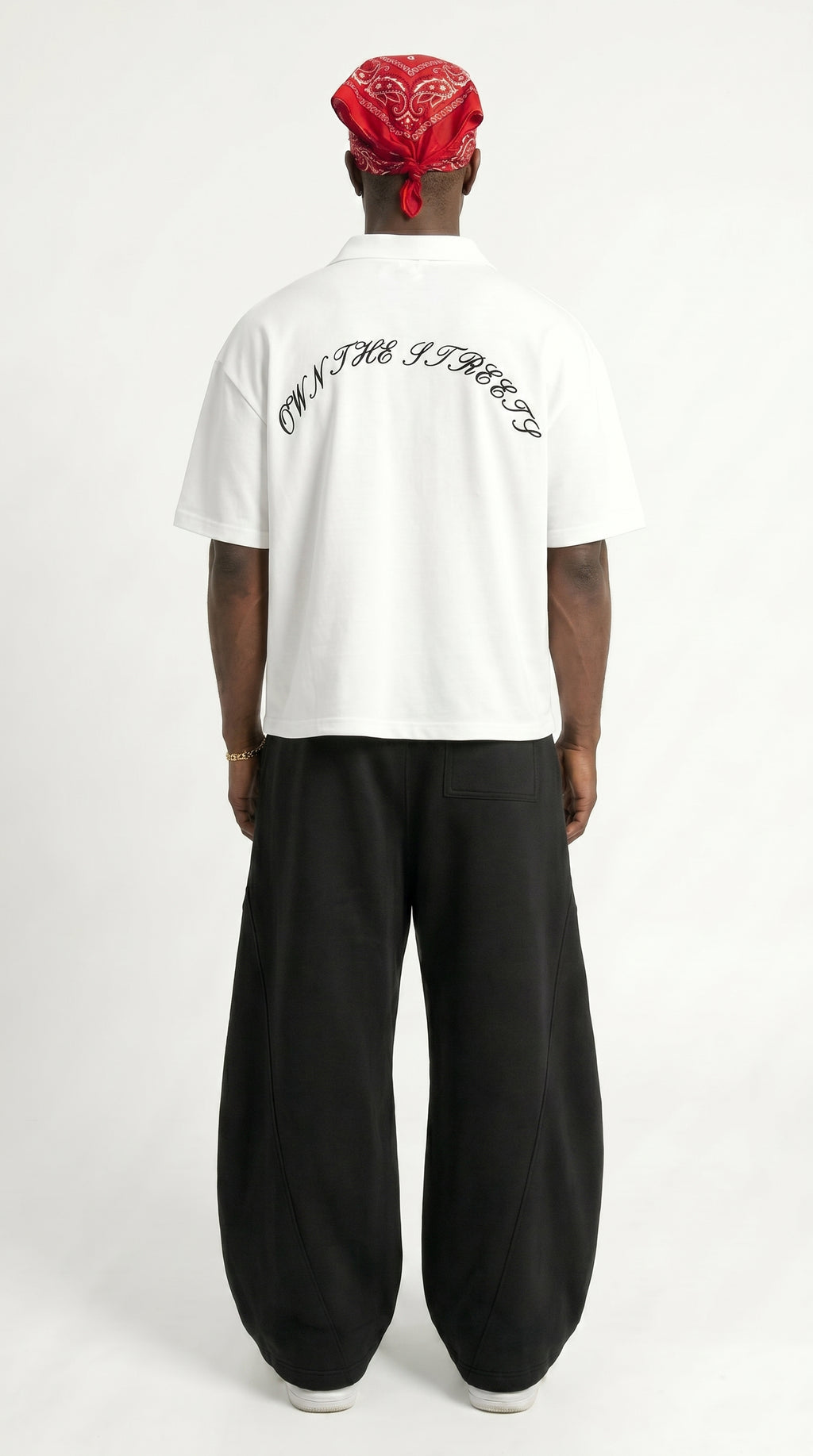 White Boxy Polo