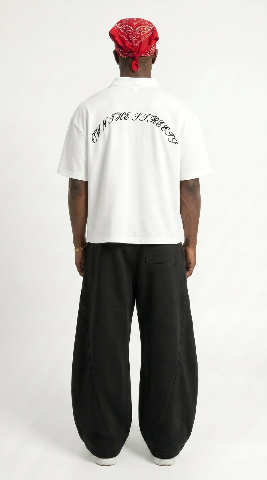 White Boxy Polo