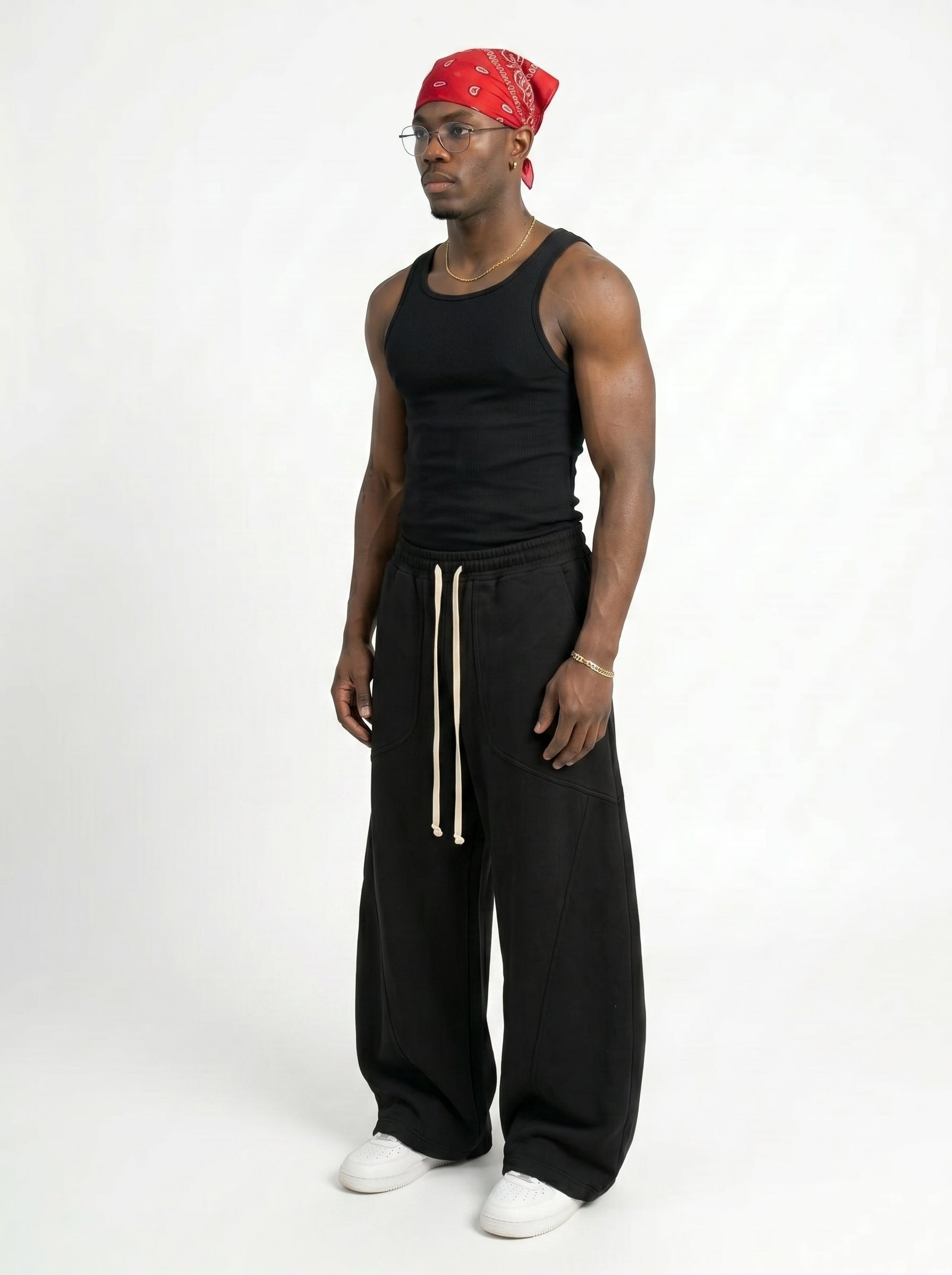 Black Baggy sweats